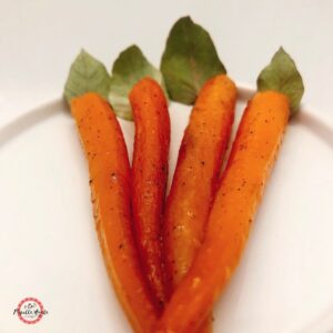 Baby carottes glacées