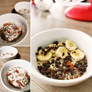 Porridge sans cuisson ou overnight porridge