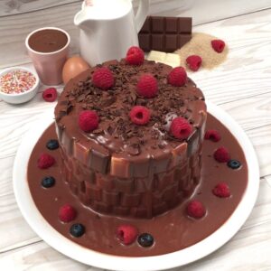 Castelo de chocolate