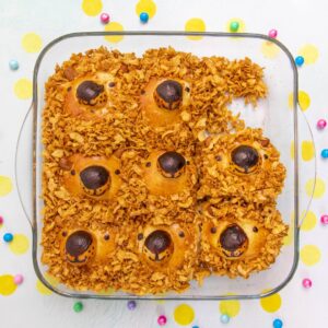 Gefülltes Brötchen