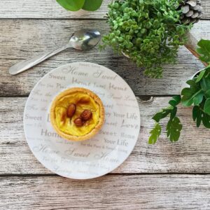 Flan vanille et noix de pécan en version mini