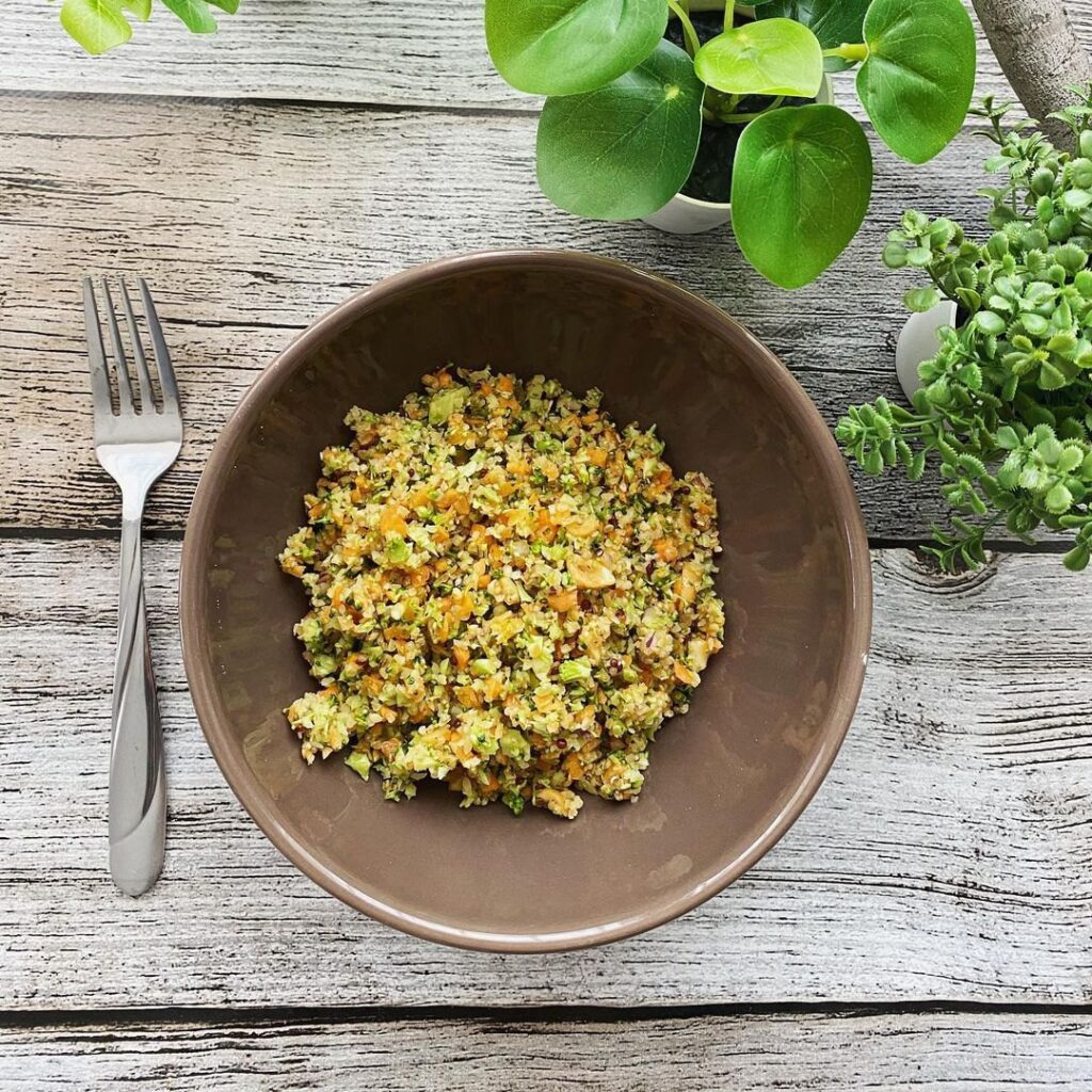 Taboulé de quinoa à l’asiatique