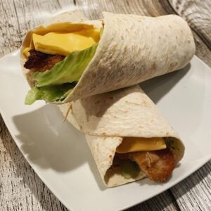 Petits wrap ranch au poulet