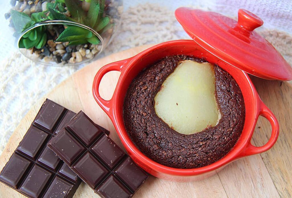 Moelleux poire-chocolat