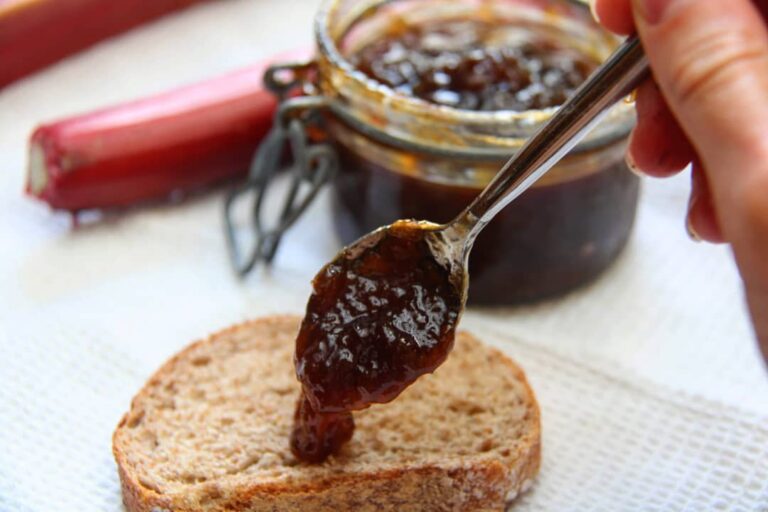 Confiture de rhubarbe Confiture de rhubarbe