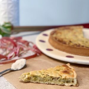 Tarte à la rhubarbe