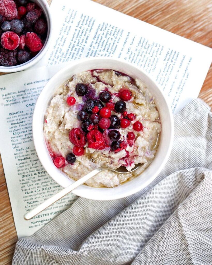 Délicieux de porridge