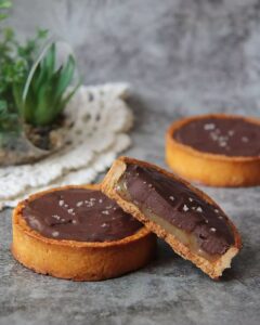 Tartelettes au chocolat et caramel