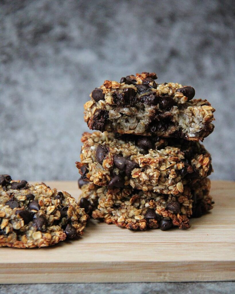 Cookies banane et avoine