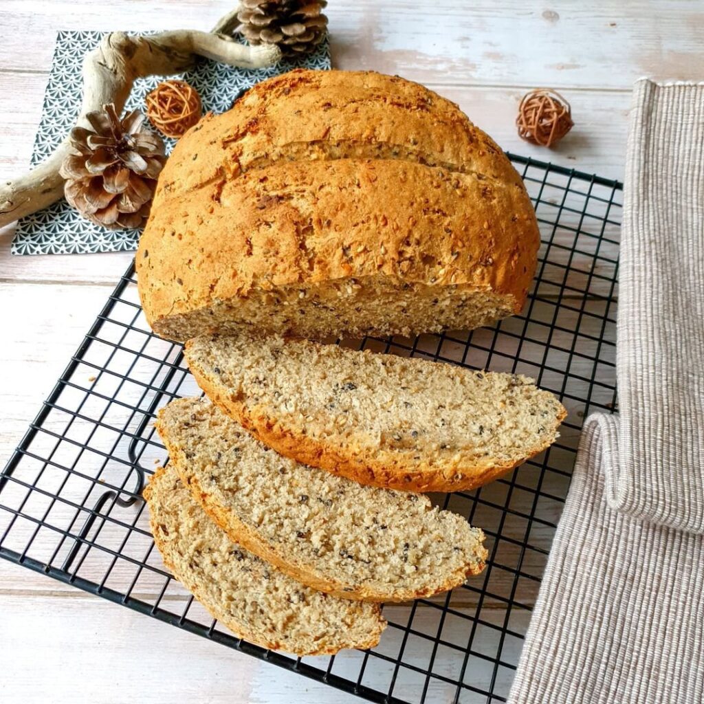 Pain aux graines de sésame