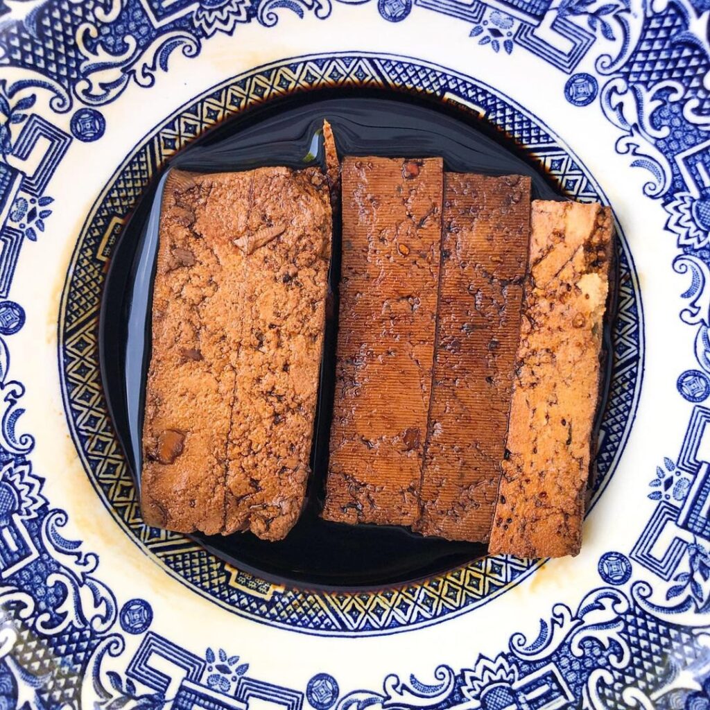 Recette de tofu mariné