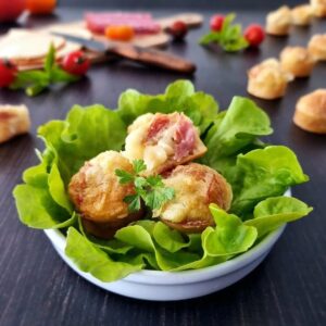 Bouchées façon raclette