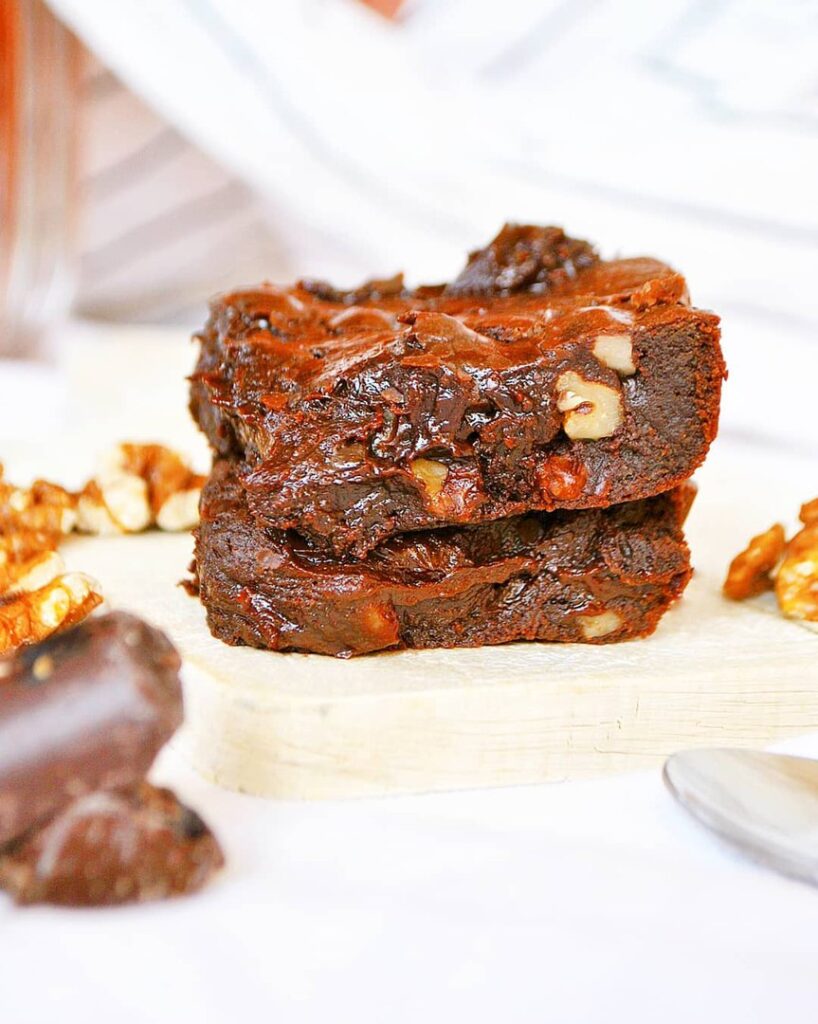 Brownie fondant aux noix