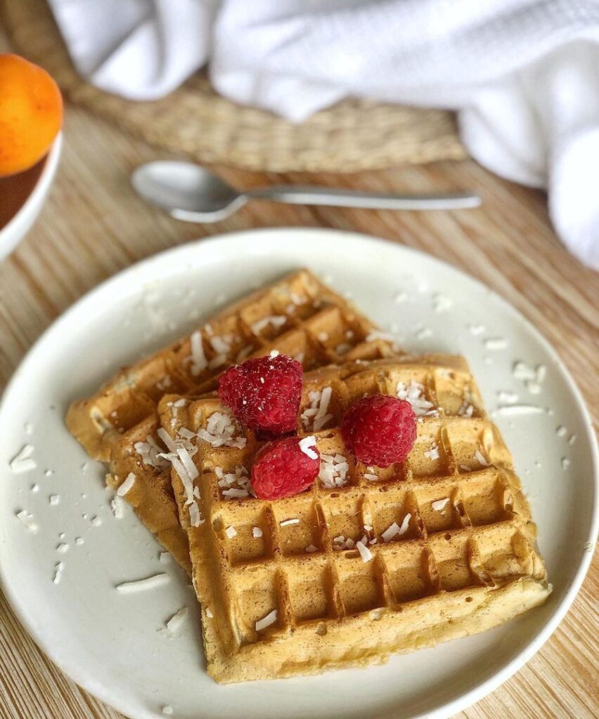Gaufres banane vegan