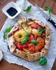 Tarte rustique aux tomates