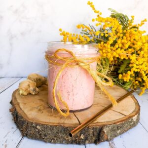 Smoothie fraise et yaourt