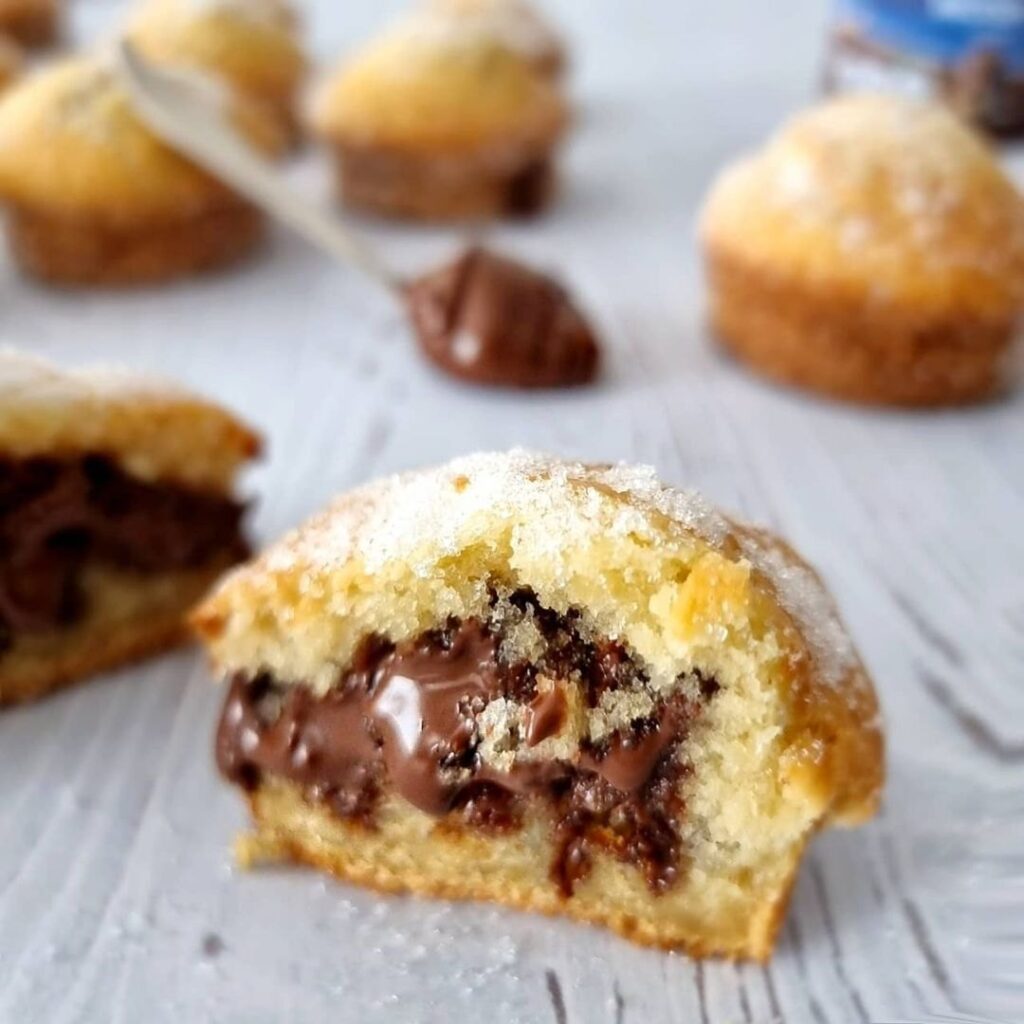 Doffins cœur coulant au chocolat