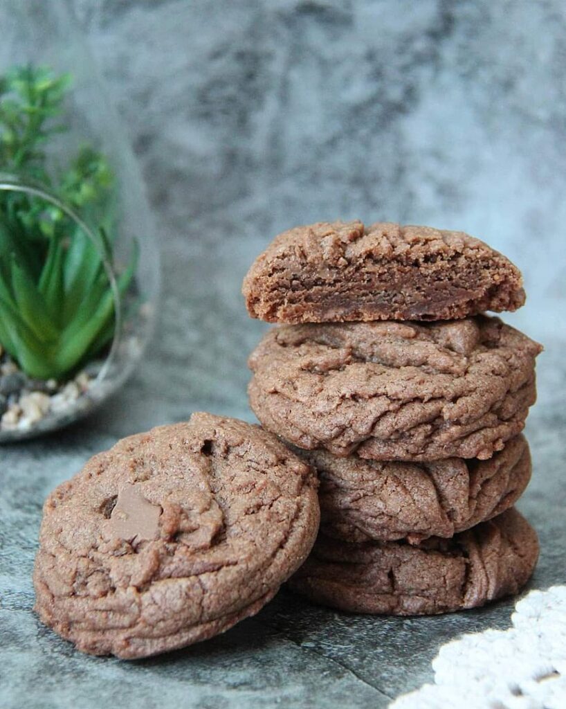 Cookie double chocolat noir et lait