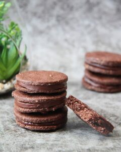 Biscuit cacao/noisette