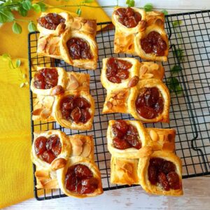 Feuilletés amandes mirabelles