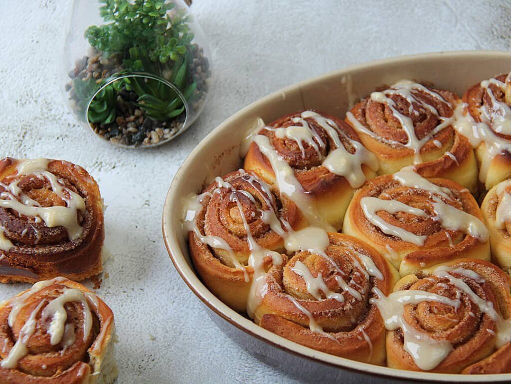 Cinnamon rolls maison