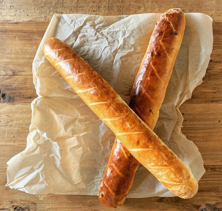 Baguettes viennoises maison