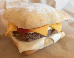 Burger à l&rsquo;œuf façon 280