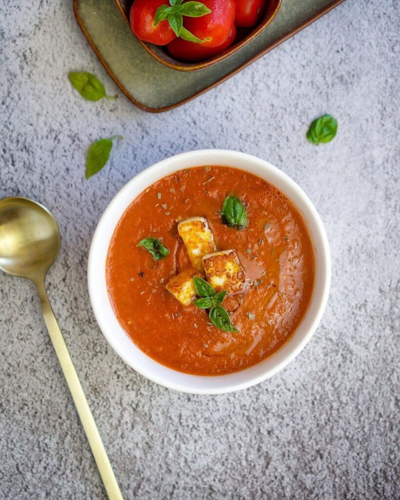 Gaspacho tomate poivron
