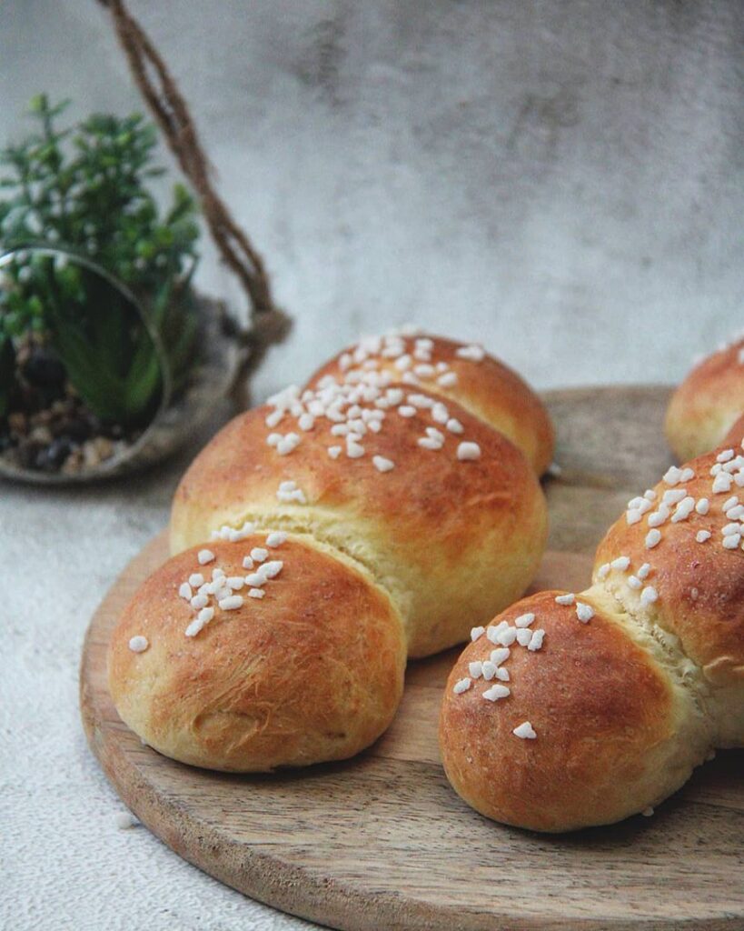 Brioche coquilles de Noël