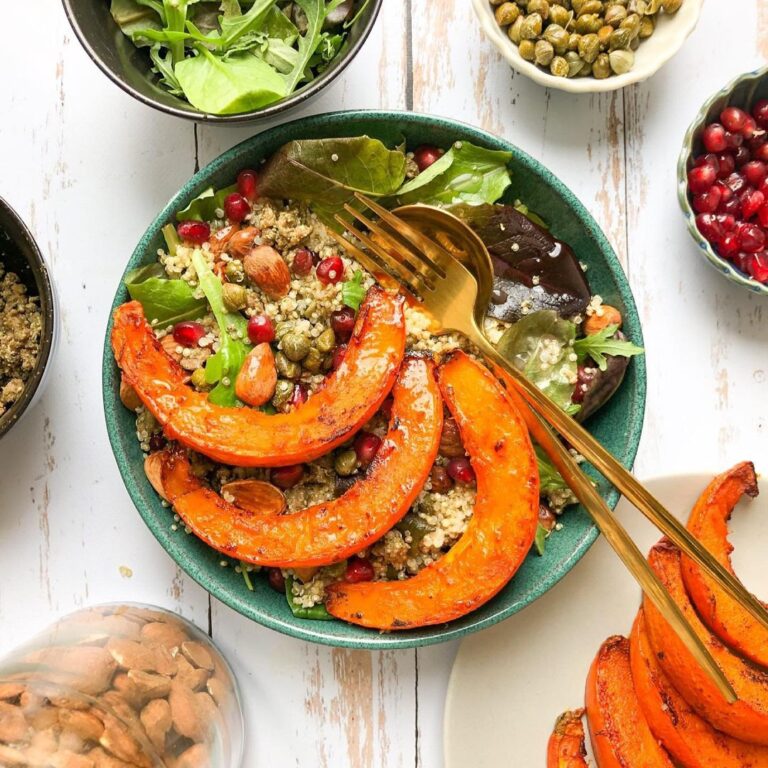 Salade quinoa potiron