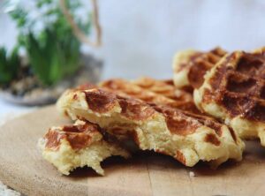 Gaufres liégeoises au sucre perlé