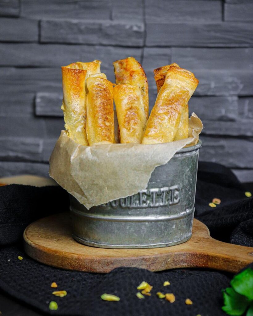Cigares au chèvre frais