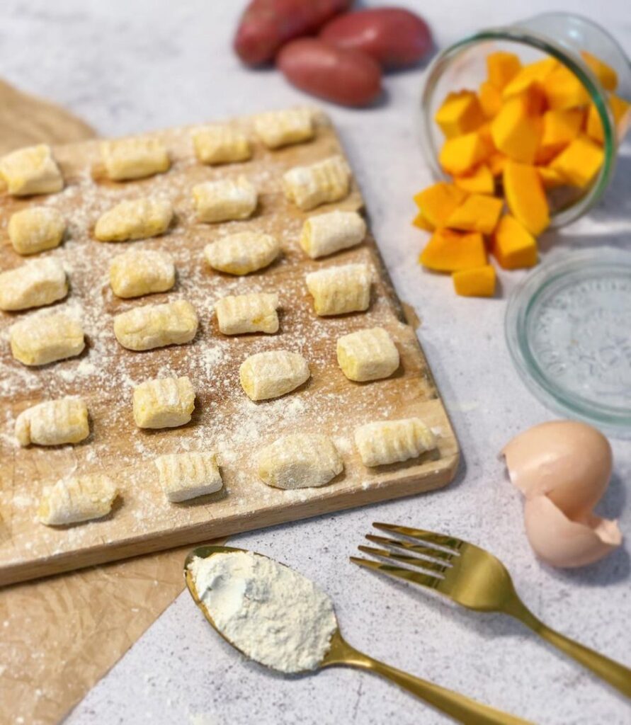 Gnocchis butternut et pommes de terre