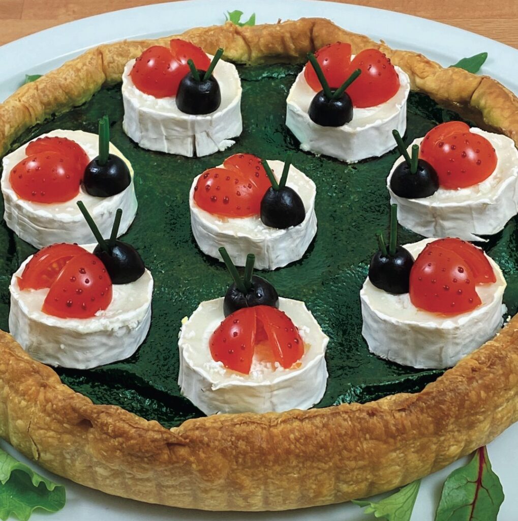 La tarta de la mariquita