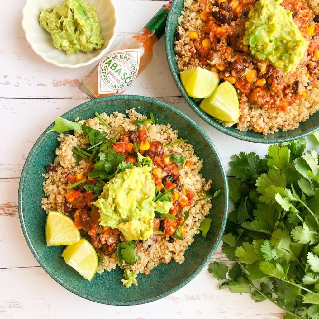 Recette de chili sin carne