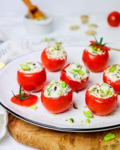 Tomates cerises farcies