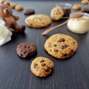 Cookies aux pépites de chocolat allégés en sucres