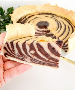 Flan vanille chocolat
