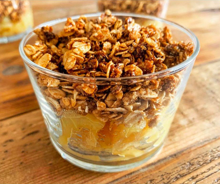 Crumble de pommes express