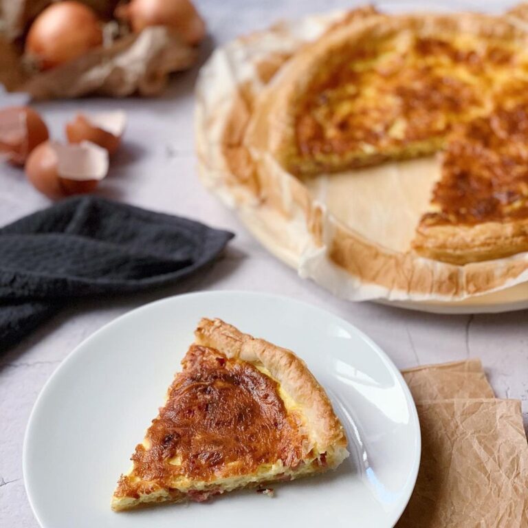 La Quiche lorraine de Marine La Quiche lorraine de Marine