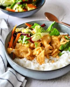 Poulet sauce satay
