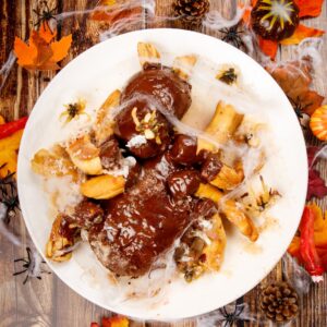 Halloween Spinnen Donuts