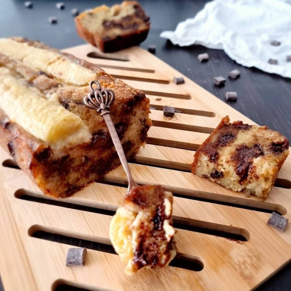 Banana bread sans beurre sans oeuf et sans sucre