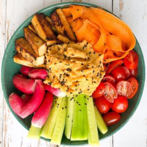 Buddha bowl au tofu grillé