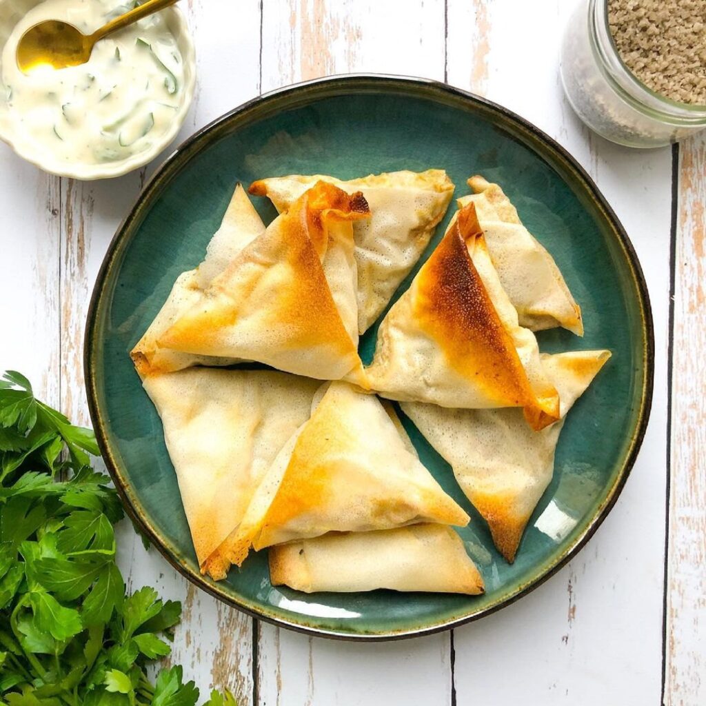 Samosas indiens maison