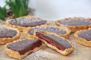 Tartelette choco-framboise