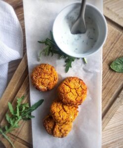 Falafels lentilles corail et carottes