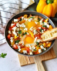 Chakchouka individuelle à la feta