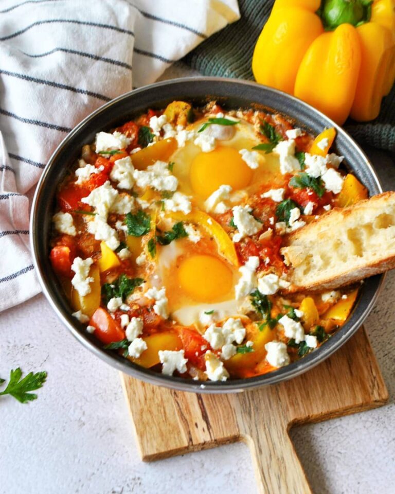 Chakchouka individuelle à la feta