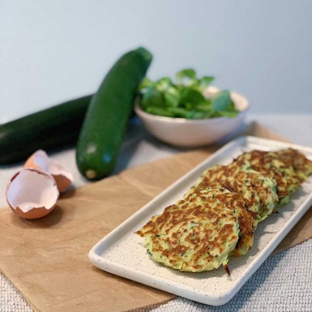 Galettes de courgette